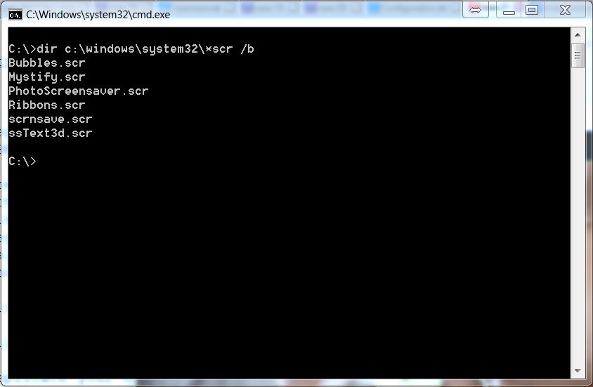 Setting screen saver using a Registry element (4298166)